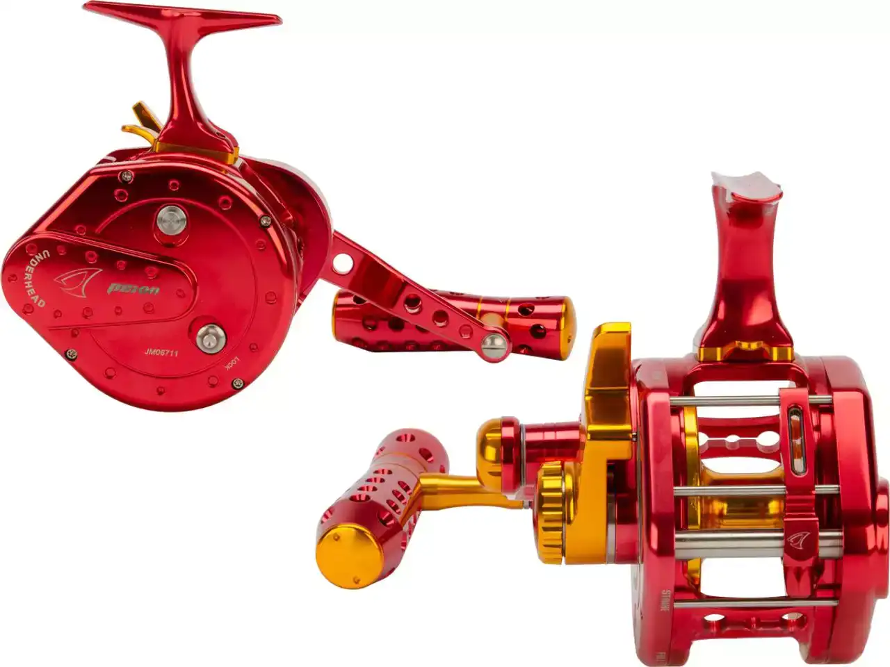 All the people Top Sellers Jigging Master UnderHead Reel - Red / Gold  (Size: PE10N Narrow) at the most competitive price